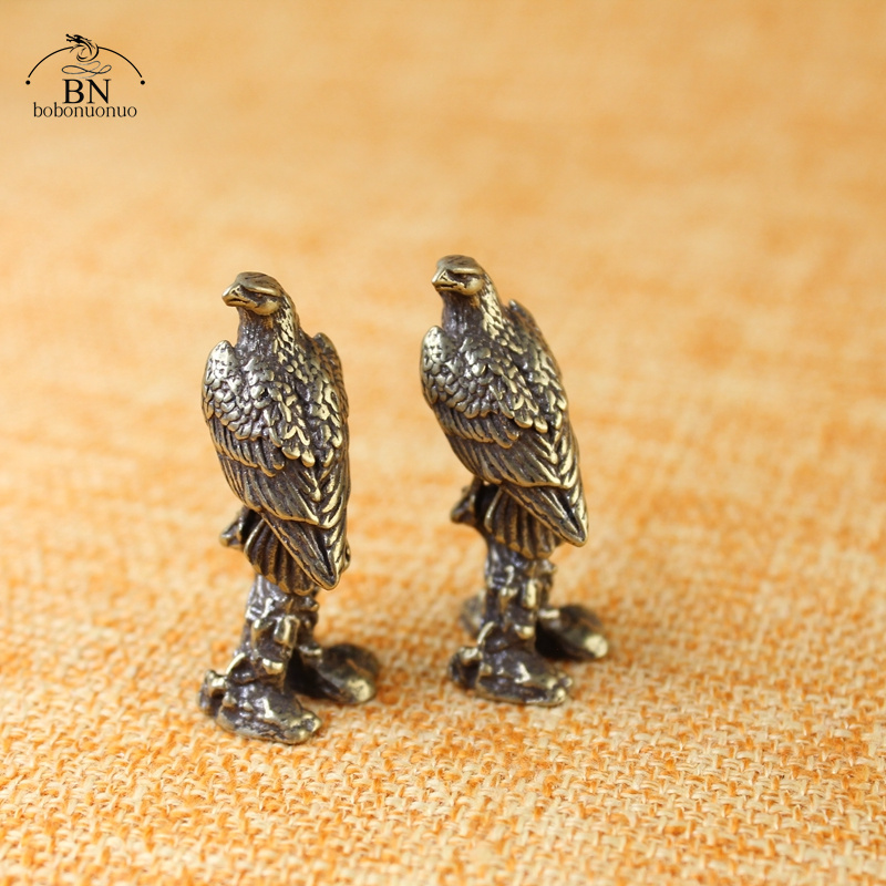 Home Decor Modern Organic - Handmade Brass Eagle Ornaments Accessories Vintage