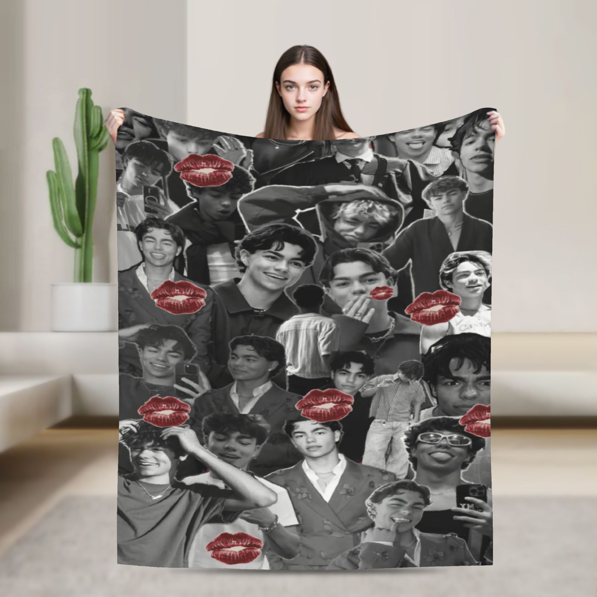 Home Decor Fallout 4 - Malachi Barton Blanket Warm Soft Funny