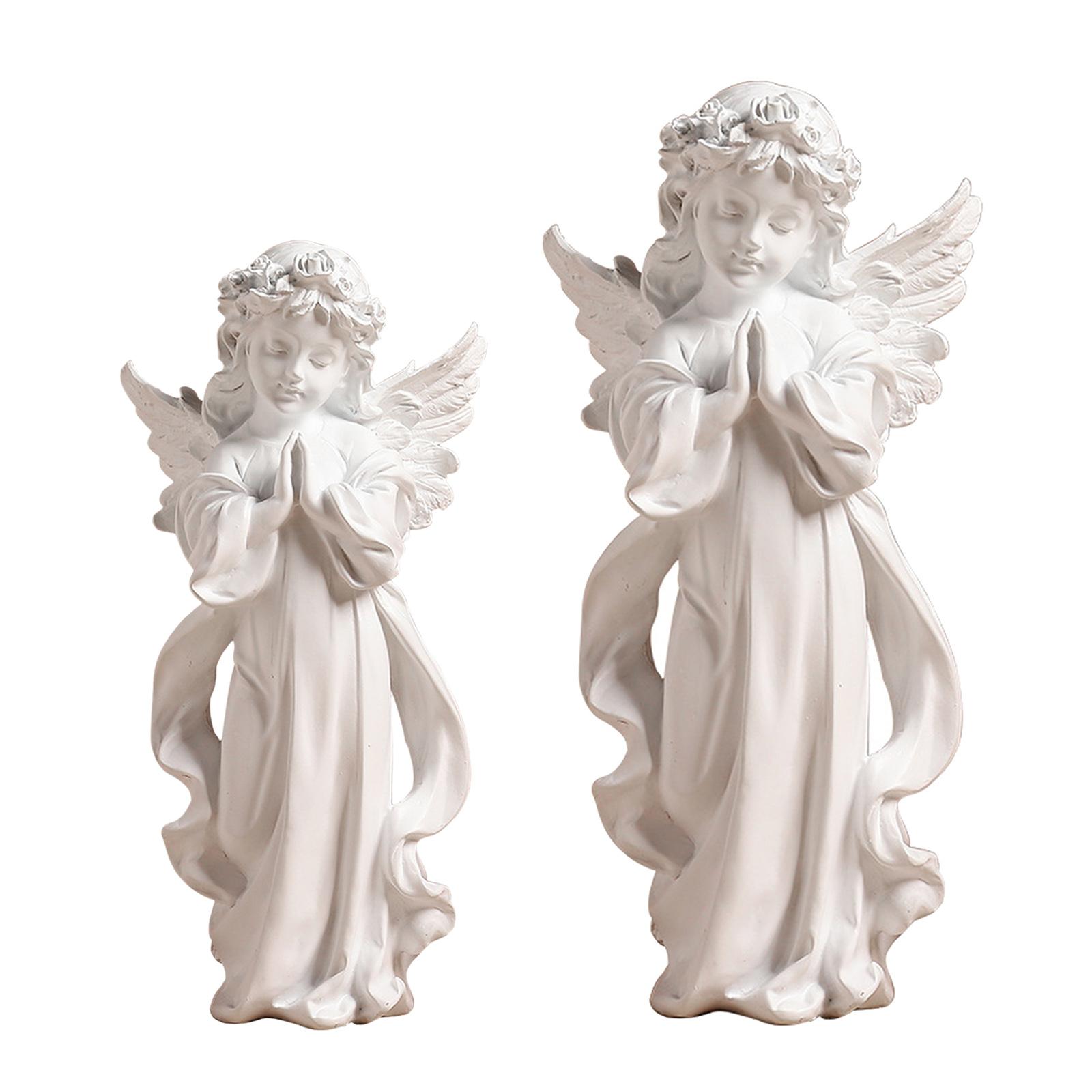 Home Decor Modern Organic - Cute Resin Praying Angel Figurine European