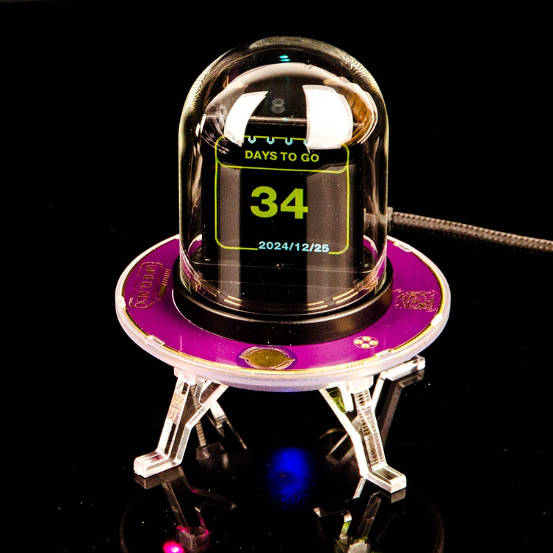 Home Decor Exchange - Multi Functional WiFi UFO Clock Weather