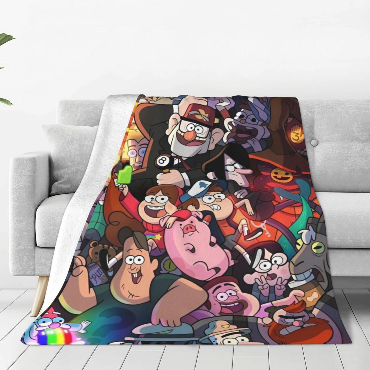 Home Decor Fallout 4 - Warm Blanket Decorative Gravity Falls Characters
