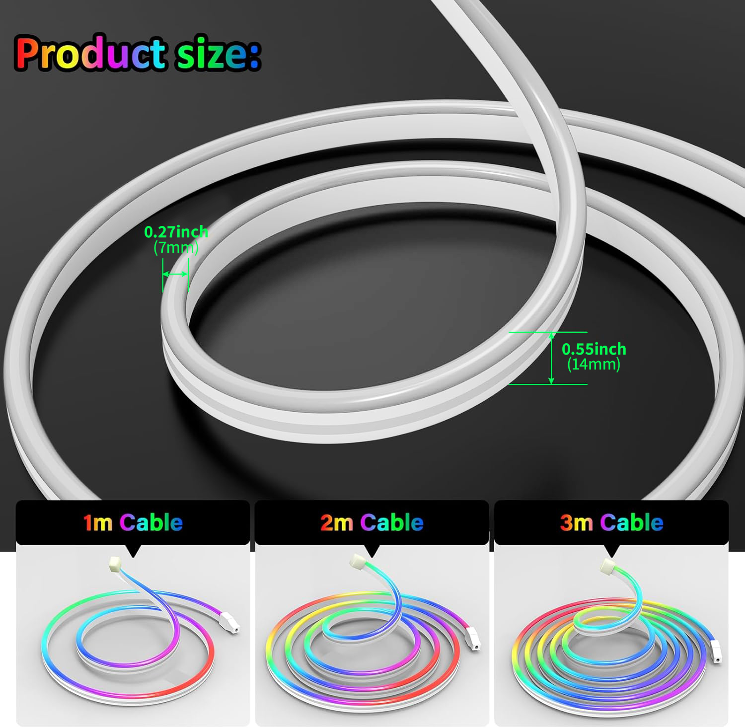Bluetooth RGB Neon LED Strip 1 - огляд і ціна Home Decor Free App