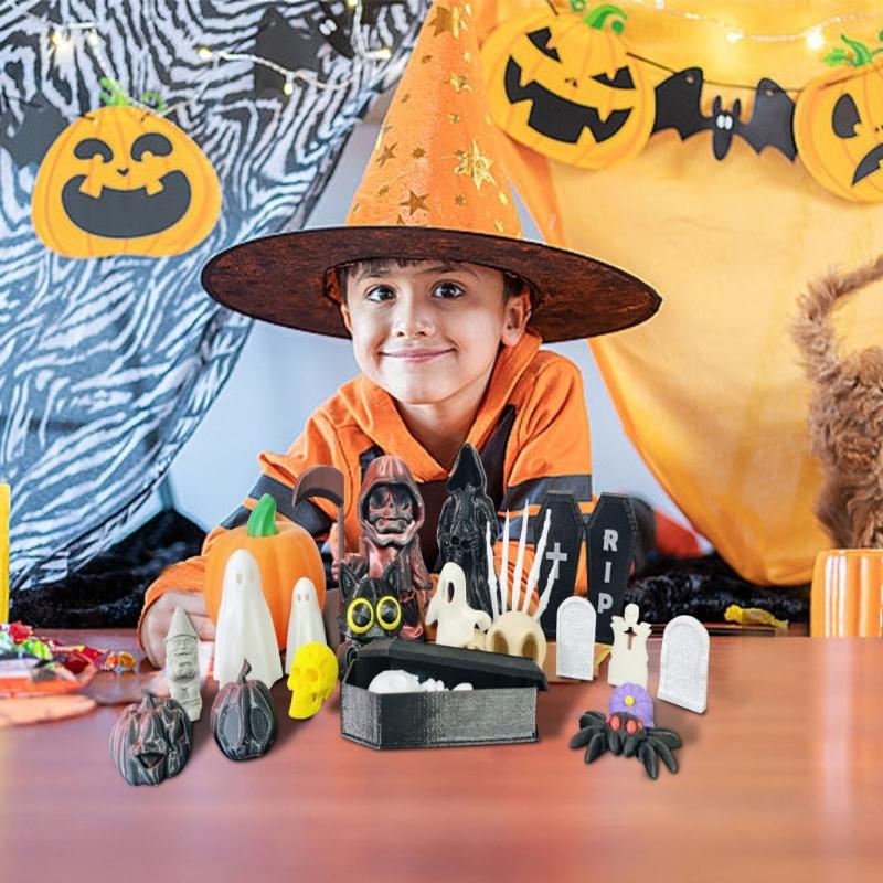 Pack of 20 Tiny Halloween Figu - огляд і ціна Home Decor Exchange