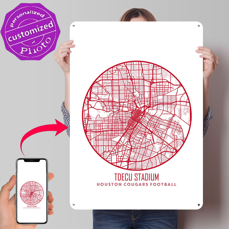 Houston Cougars 3D Printed Tex - огляд і ціна Home Decor Houston