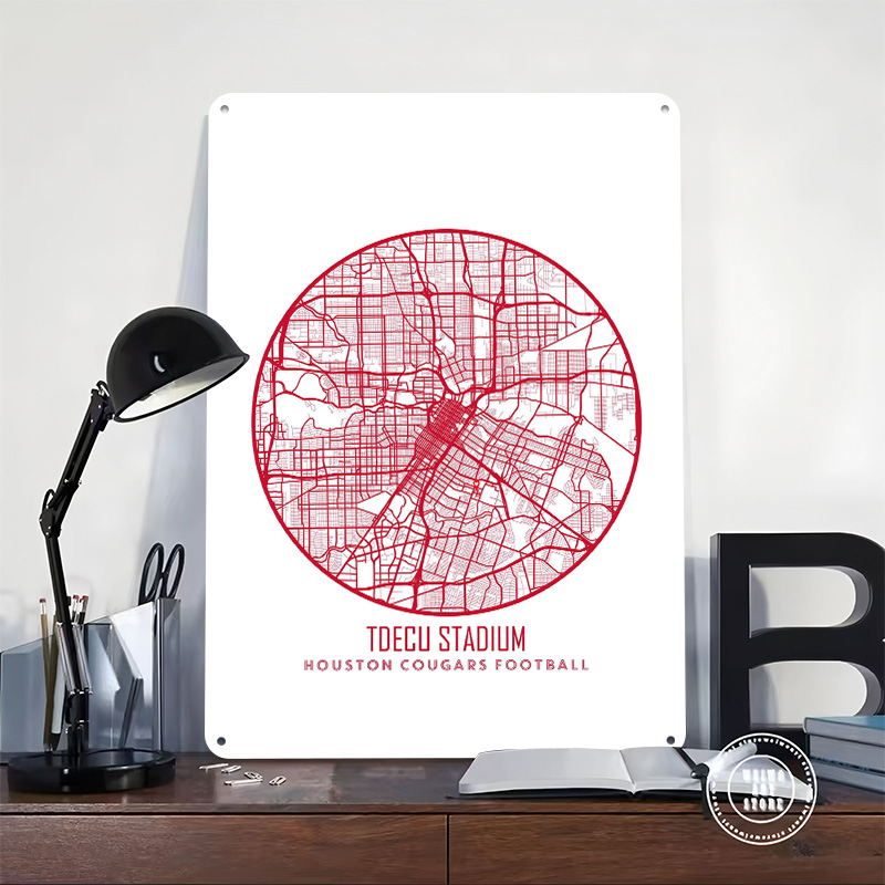 Houston Cougars 3D Printed Tex - огляд і ціна Home Decor Houston