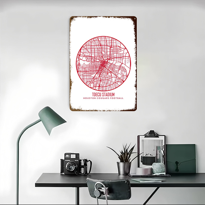 Houston Cougars 3D Printed Tex - огляд і ціна Home Decor Houston