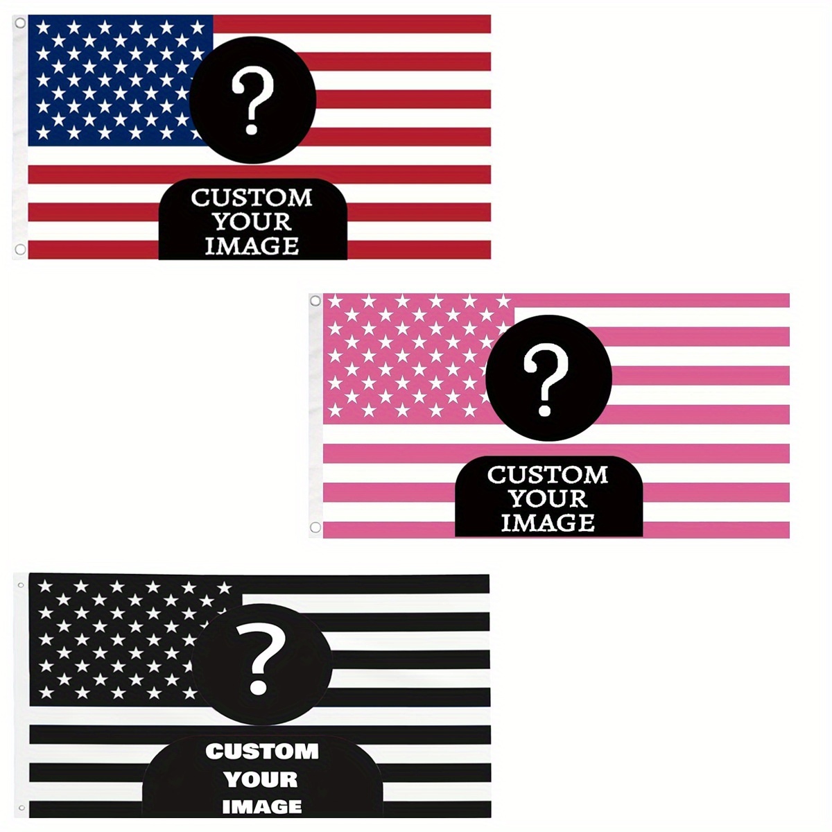 1pc Custom Classic Pink/Black  - огляд і ціна Home Decor Outside