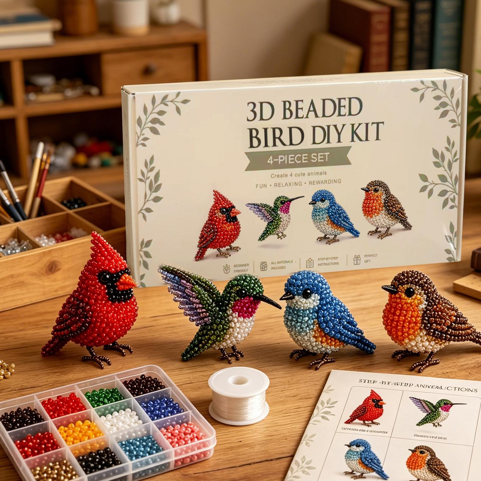 Cute Bird & Animal Beading Cra - огляд і ціна Home Decor Enthusiast