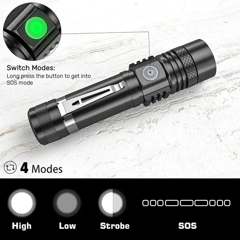 Rechargeable T6 Handheld Flash - огляд і ціна Home Decor Outside