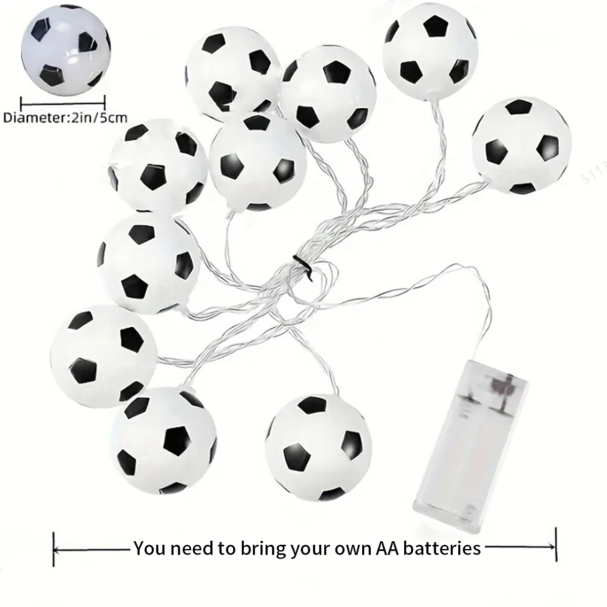 1Pcs Vibrant Football Led Stri - огляд і ціна Home Decor Exchange