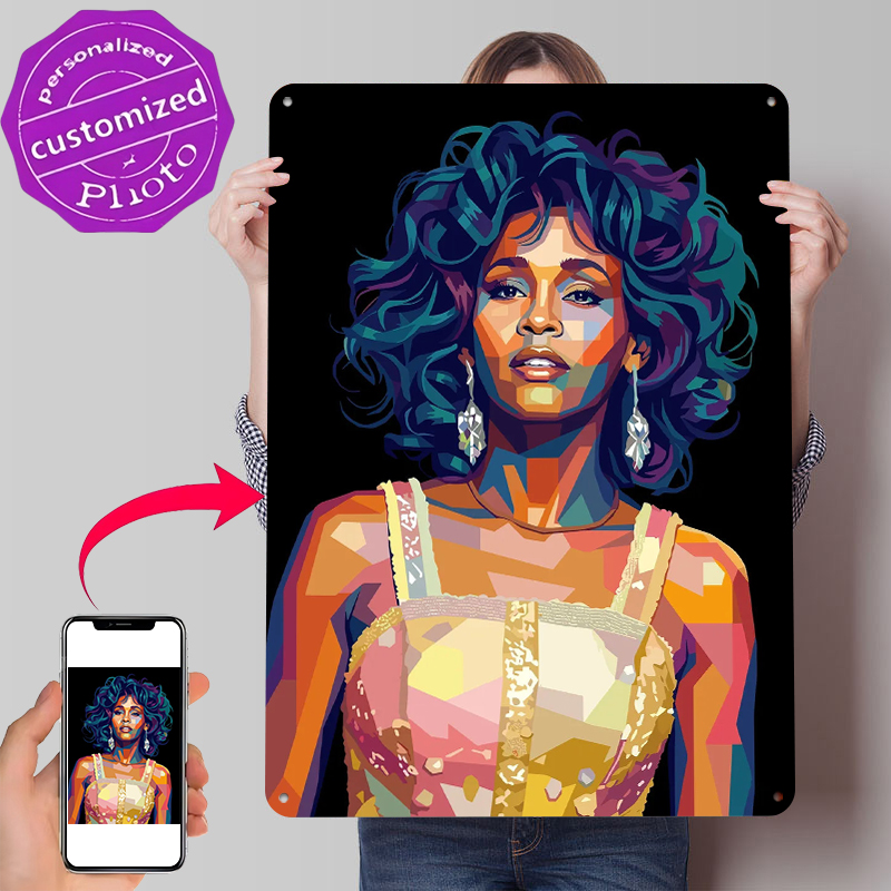 Whitney Houston Pop Art Portra - огляд і ціна Home Decor Houston