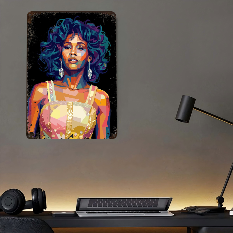 Whitney Houston Pop Art Portra - огляд і ціна Home Decor Houston