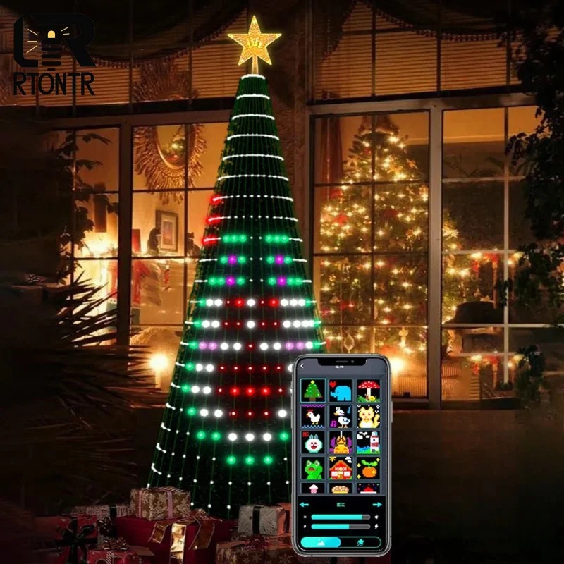 Christmas Star Tree Lights RGB - огляд і ціна Home Decor Free App