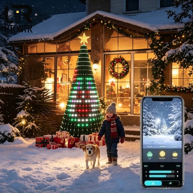 Christmas Star Tree Lights RGB - огляд і ціна Home Decor Free App
