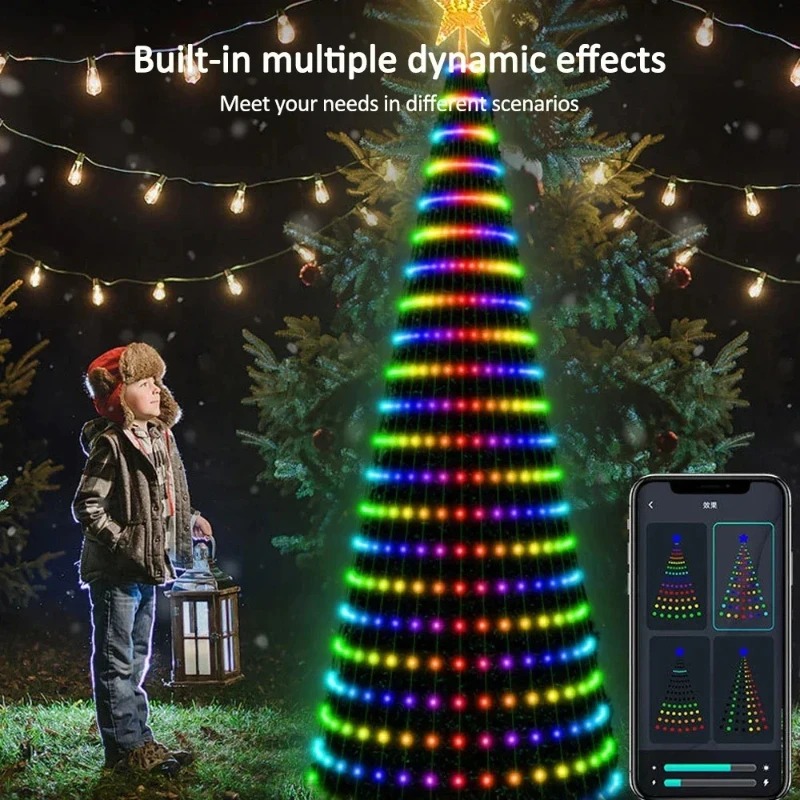 Christmas Star Tree Lights RGB - огляд і ціна Home Decor Free App
