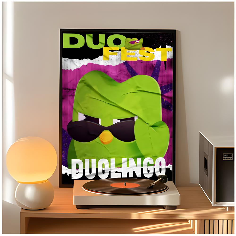 cute app d-duolingo Poster Cla - огляд і ціна Home Decor Free App
