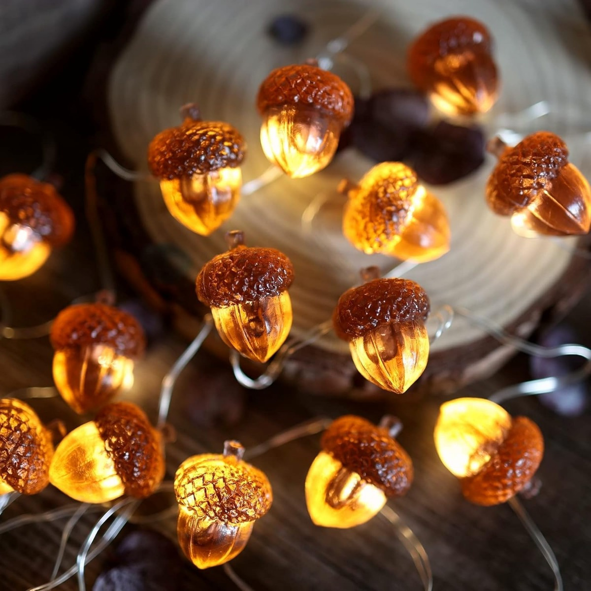 30 LEDs Acorn String Lights Th - огляд і ціна Home Decor Fallout 4