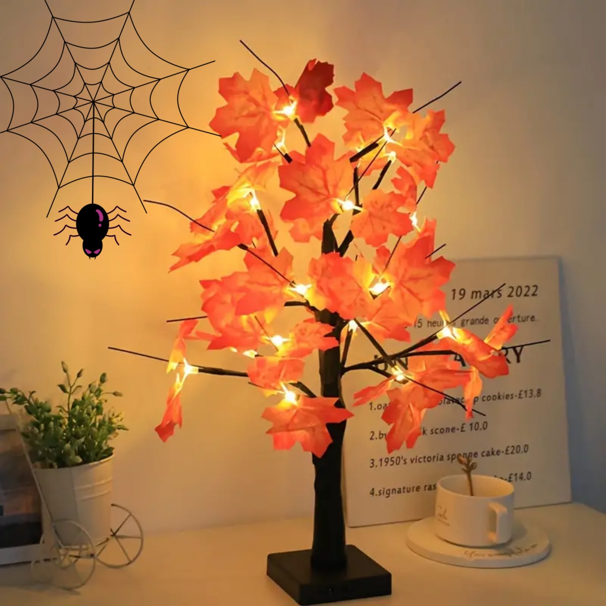 1pc 24 LED Artificial Black Bi - огляд і ціна Home Decor Fallout 4