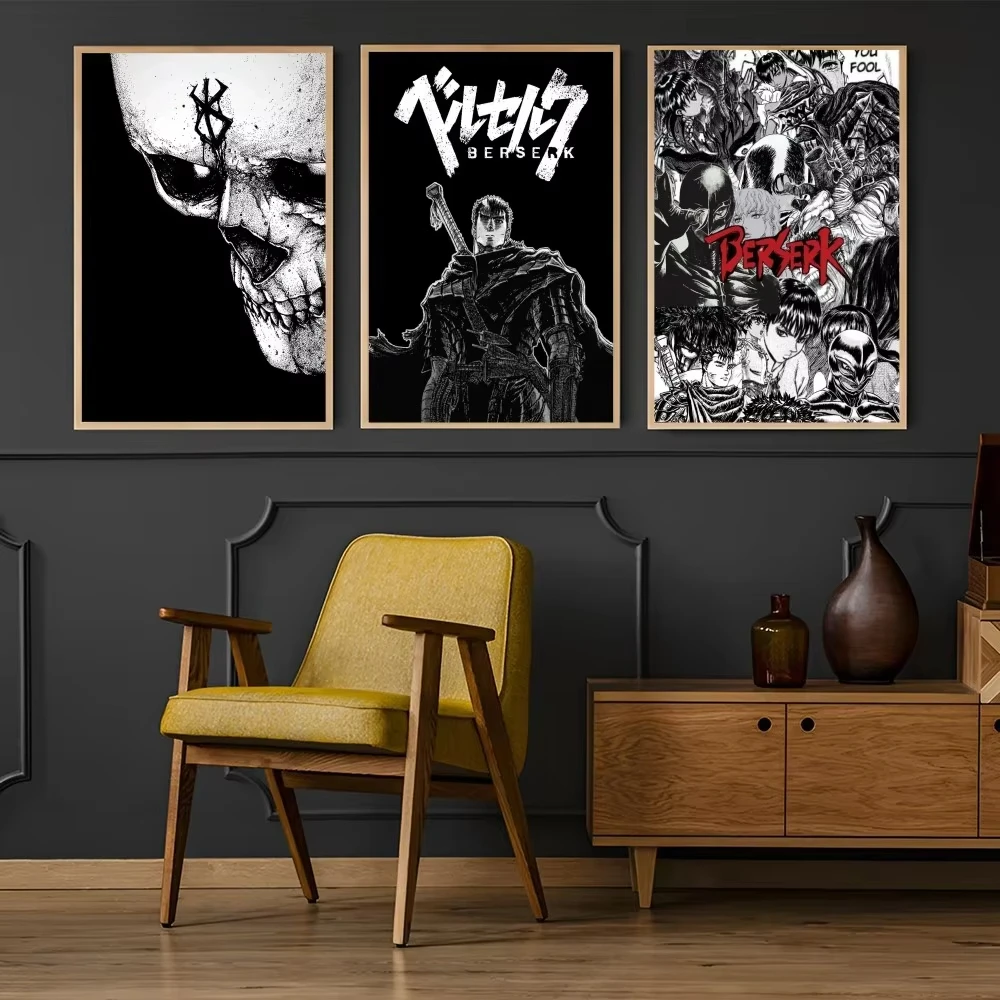 Anime B-berserk Poster Paper P - огляд і ціна Home Decor Outside