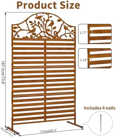 Metal Outdoor Privacy Screen F - огляд і ціна H&M Home Decor