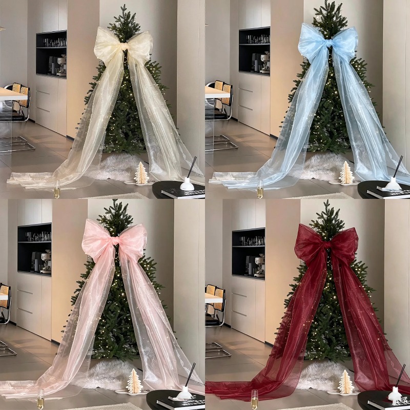 Stunning Pearlized Gauze Bow C - огляд і ціна Home Decor Exchange