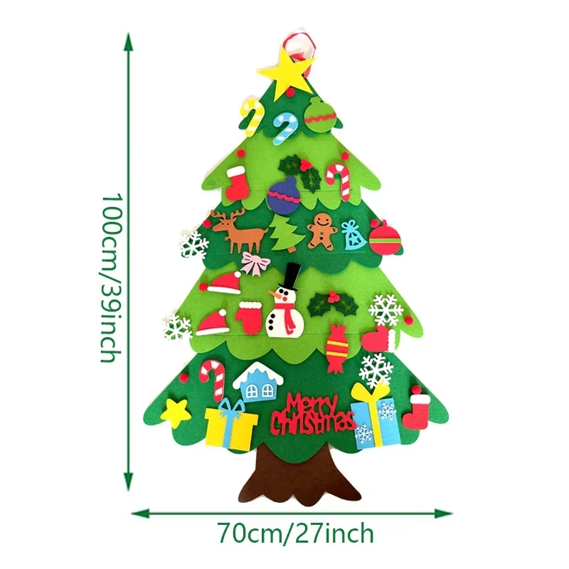 Kids DIY Felt Xmas Tree Set Ch - огляд і ціна Home Xmas Decor Ideas